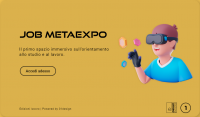 Leggi tutto: JobMetaExpo: la prima piattaforma immersiva sullo studio e il lavoro